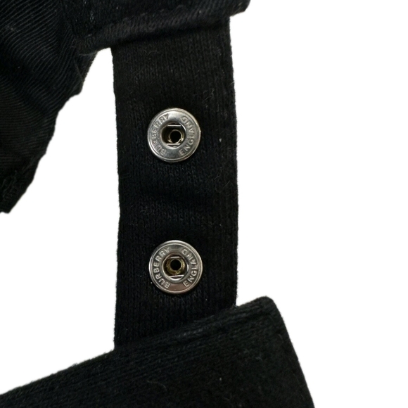 BURBERRY TB (Unisex) Logo Canvas Blk Baseball Cap Adjust Button Snap (Size XL) - Picture 6 of 8